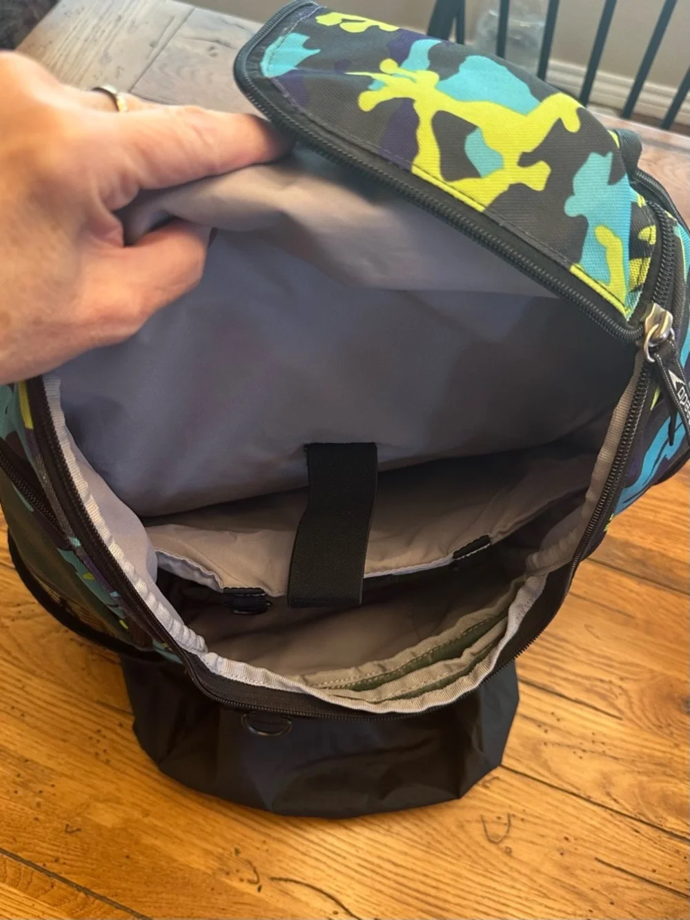 SPEEDO Teamster 35L Padded Laptop Backpack Multicolored  Camouflage Print